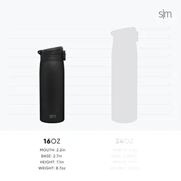 Insulated Travel Coffee Mug - Leakproof & Stylish Thermos