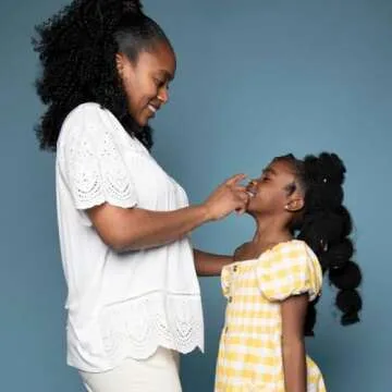 BLACK GIRL SUNSCREEN Large Kids SPF 50 Sunscreen Lotion, 6 Oz Vegan & Water-Resistant, Will not Leave White Residue (6 Fl. Oz.)