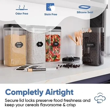 Chef's Path Food Storage Boxes - Airtight & Stylish Containers
