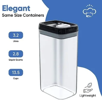 Chef's Path Food Storage Boxes - Airtight & Stylish Containers