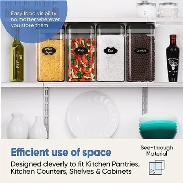 Chef's Path Food Storage Boxes - Airtight & Stylish Containers