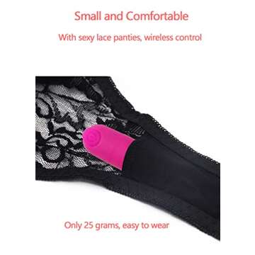 Remote Vibrateirs with Lingerie Silicone Material 10 Function, Cute and Powerful