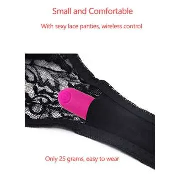 Remote Vibrateirs with Lingerie Silicone Material 10 Function, Cute and Powerful