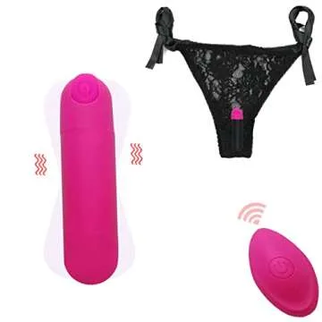 Remote Vibrateirs with Lingerie Silicone Material 10 Function, Cute and Powerful