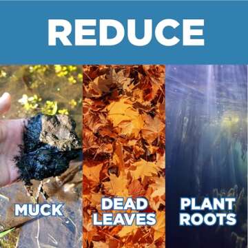 Jenlis Muck Razer Aquatic Weed & Sludge Tiller, Heavy Duty Silt & Scum Reducing Tool, Rid Outdoor Pond & Lake Shoreline of Mud, Clean Sand Beaches & Create Clear Lakefronts, Easy & Simple Assembly