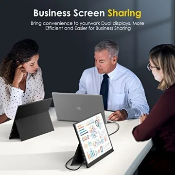 MNN 2.5K Portable Monitor 13.3" UHD USB-C HDMI