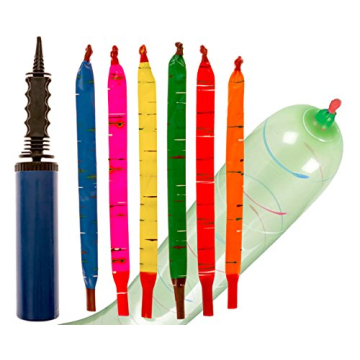 IMPRESA Rocket Balloons 100 Pack - Soar High with Fun and Laughter!