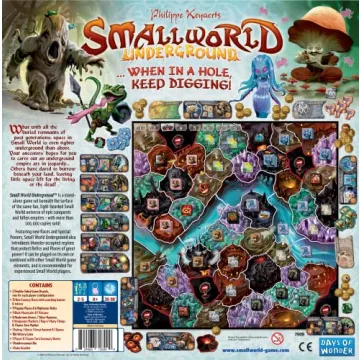 Small World: Underground Board Game - Fantasy Fun for All Ages