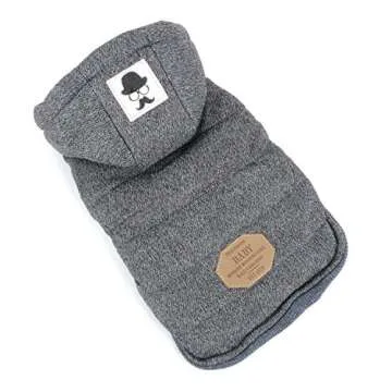 SELMAI Fleece Hoodie for Small Dog Winter Wear