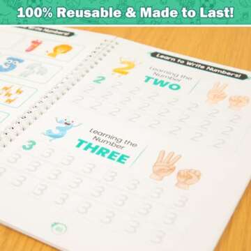 Lily Learning Handwriting Practice Kit for Kids - Fun & Engaging