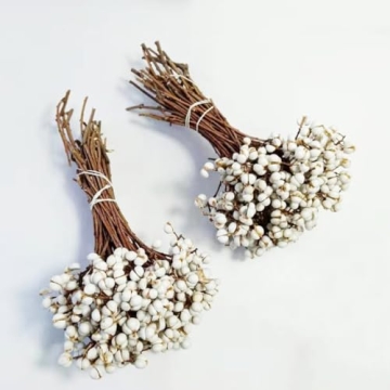 Stunning Tallow Berries Dried - Natural Floral Décor for Weddings, Events & DIY Crafts