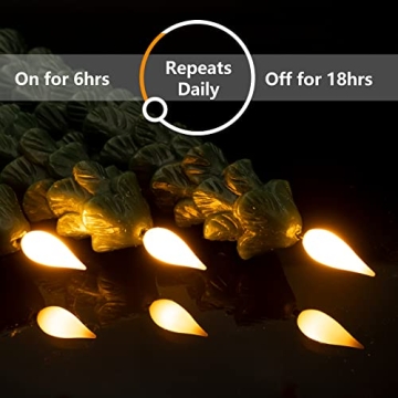 Homemory 3 PCS Flameless Taper Candles with 6-Hours Timer, 9.5 Inches Christmas Tree Candlesticks, Real Wax Battery Operated Window Candles with 3D Flickering Flame for Fireplace Christmas