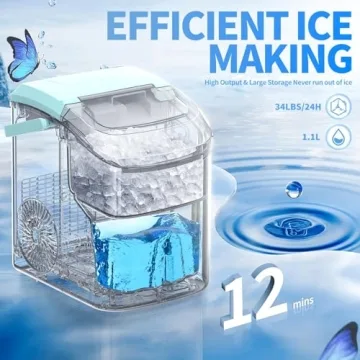 Nugget Countertop Ice Maker - Soft Chewable Ice