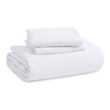 Bedsure Bright White King Size Duvet Cover - Luxe Comfort