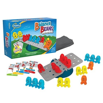 ThinkFun Balance Beans Math Game - Engaging Pre-Algebra Puzzle for Kids | Enhances Logical Reasoning...