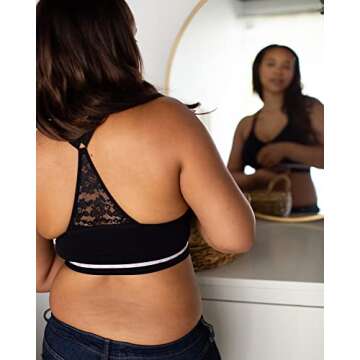 Sublime Lace Back Nursing Bra for Comfort and Style