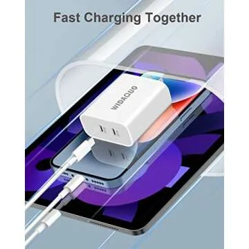 40W Dual USB C Charger - Fast Charging for All Devices