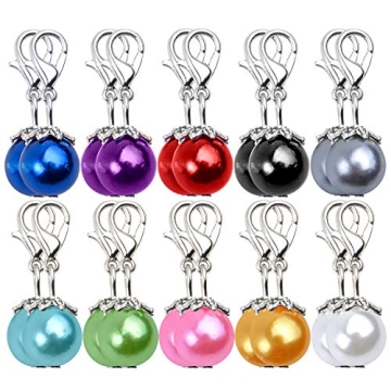 Colorful Aylifu Clip-On Charms for Jewelry Crafts