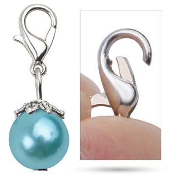 Colorful Aylifu Clip-On Charms for Jewelry Crafts