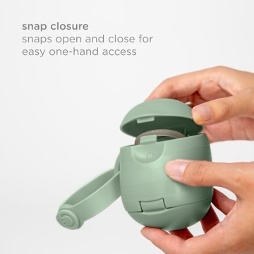 Ubbi On-The-Go Dual Pacifier Holder for Easy Baby Care