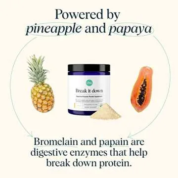 Ora Organic Multi-Enzyme Supplement - Vegan, Gluten Free Enzymes for Digestion with Probiotics & Prebiotics for Gut Health, Bloating, Constipation and Gas Relief - Pineapple Flavor, 30 Servings