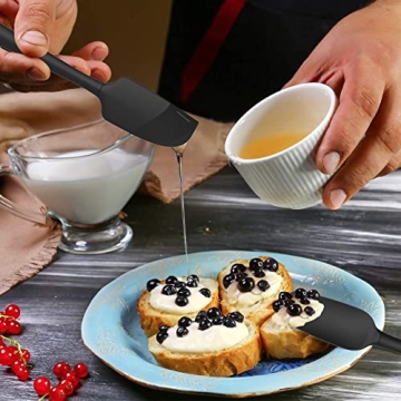 Coukre 5-Piece Silicone Spatula Set for Versatile Cooking and Baking