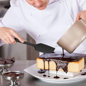 Coukre 5-Piece Silicone Spatula Set for Versatile Cooking and Baking