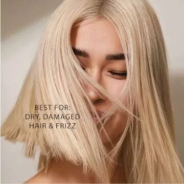 SUPERZERO Hydrating Anti-Frizz Repair Shampoo Bar for Dry, Damaged, Frizzy Hair - Made with Shea Butter, Hemisqualane, and Bond Builder - Sulfate Free, Vegan, Natural, Silicone Free, Fragrance Free