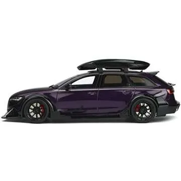 RS6 Avant (C7) 1/18 Model - Purple Metallic by GT Spirit