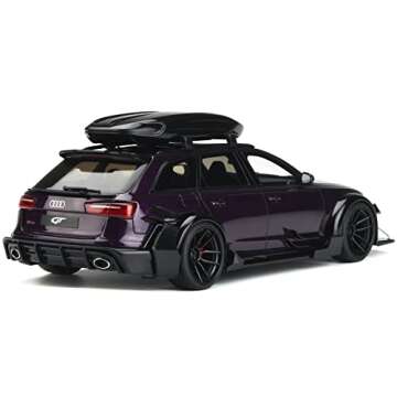 RS6 Avant (C7) 1/18 Model - Purple Metallic by GT Spirit