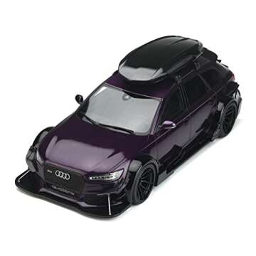 RS6 Avant (C7) 1/18 Model - Purple Metallic by GT Spirit