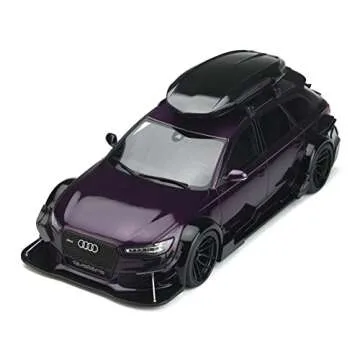 RS6 Avant (C7) 1/18 Model - Purple Metallic by GT Spirit