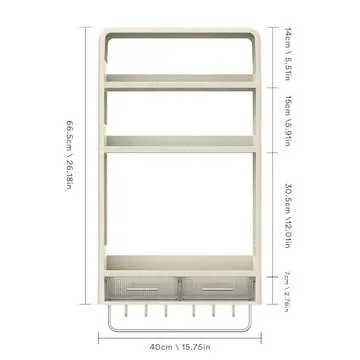 Domus Realm Shower Caddy - Stylish & Practical Storage