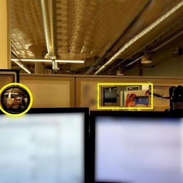 Ampper Clip On Security Mirror for Personal Safety