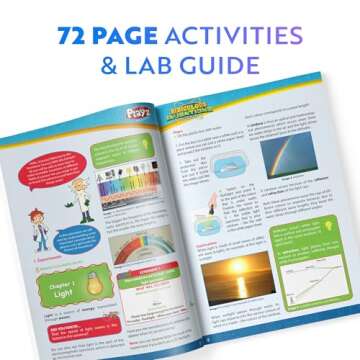 Playz Ridiculous Inventions Science Kits for Kids - Energy, Electricity & Magnetic Experiments Set - Build Electric Circuits, Motors, Telegraphic Messages, Robotics & More Kids Educational Toys