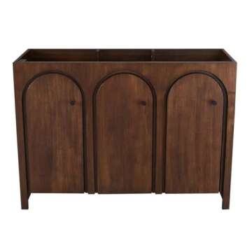 Modway Appia 48" Bathroom Vanity with Arched Doors