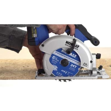 Kobalt 24V Max Cordless Circular Saw Lightweight Powerful