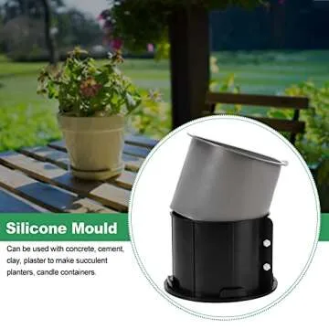 UMXOSM Silicone Molds for DIY Succulent Planters