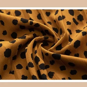 Basoteeuo Leopard Midi-Long Skirt for Stylish Women