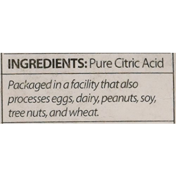 Milliard Citric Acid - 100% Pure Non-GMO 2 Pound