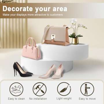 Jueraori Round Mannequin Display Stand for Events