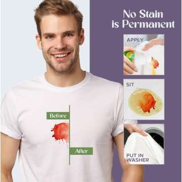 Sonett Organic Traditional Stain Removers Liquid Gall Soap, Highly Effective Against Marks Caused By Ink, Blood, Grease, Fruit 4oz (Pack of 6)