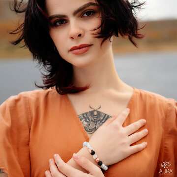 Healing Howlite & Rose Quartz Bracelet for Anxiety