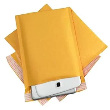8.5x12 inches Kraft Bubble Mailer Self Seal Bubble Shipping Envelopes 100 Pack Padded Envelopes Thick Bubble Mailers Packaging for Small Business #2