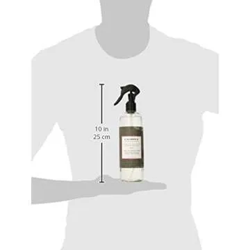 Caldrea Linen and Room Spray Air Freshener, Made with Essential Oils, Plant-Derived and Other Thoughtfully Chosen Ingredients, Rosewater Driftwood Scent, 16 oz (Packaging May Vary)