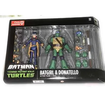 DC Collectibles Batman VS TMNT - Batgirl & Donatello Action Figures Set