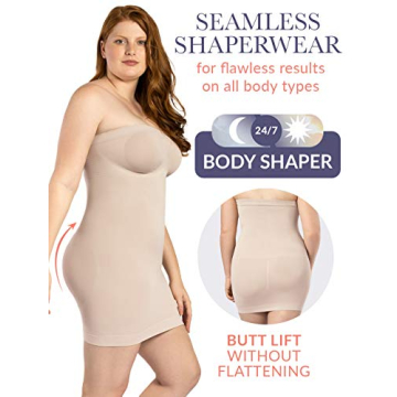 CURVEEZ Shapewear Slip Tummy Shaper for Women