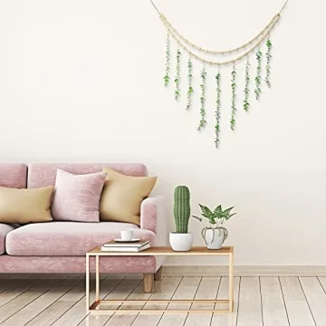 Hanging Eucalyptus Boho Wall Decor for Serene Spaces