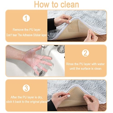 Rug Tape Pad - Anti-Slip Non Curling Rug Pad