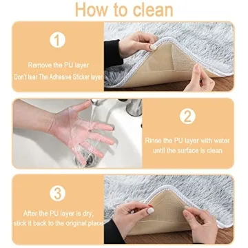 Rug Tape Pad - Anti-Slip Non Curling Rug Pad